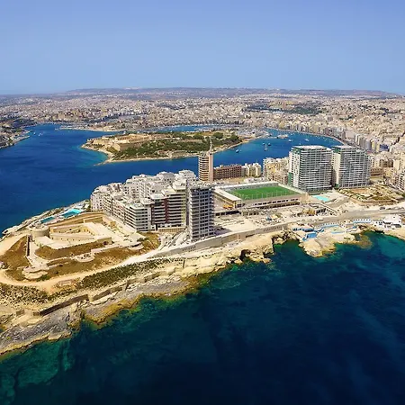 Blue Waters 2 Bedroom Penthouse, With Large Outside Terrace In Sliema