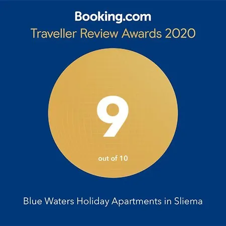 Apartment Blue Waters 2 Bedroom Penthouse, With Large Outside Terrace In